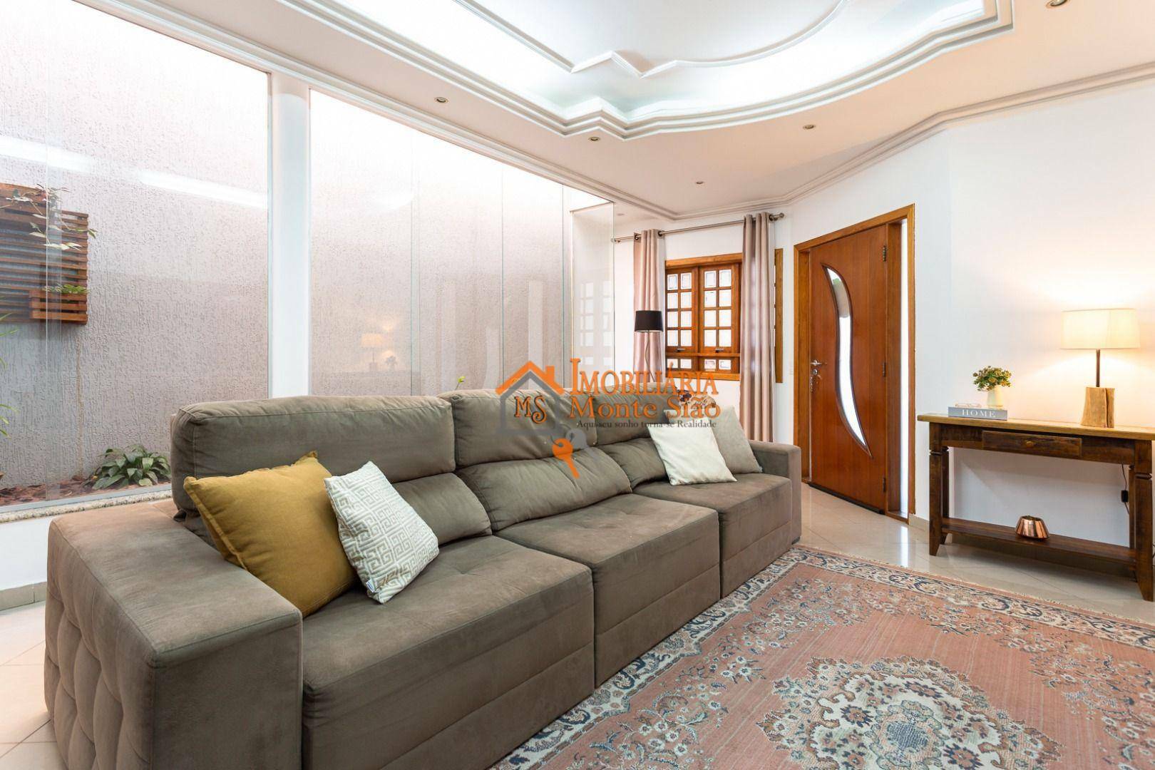 Sobrado com 3 dormitórios à venda, 234 m² por R$ 600.000,00 - Parque Continental I - Guarulhos/SP