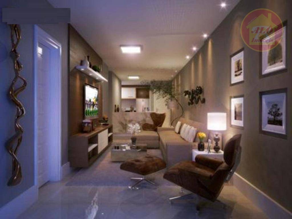 Apartamento à venda, 69 m² por R$ 410.884,99 - Canto do Forte - Praia Grande/SP