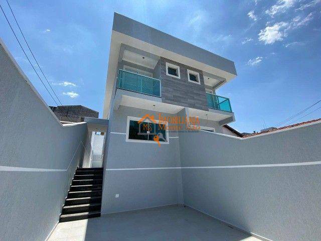 Sobrado com 3 dormitórios à venda, 99 m² por R$ 690.000,00 - Vila Augusta - Guarulhos/SP