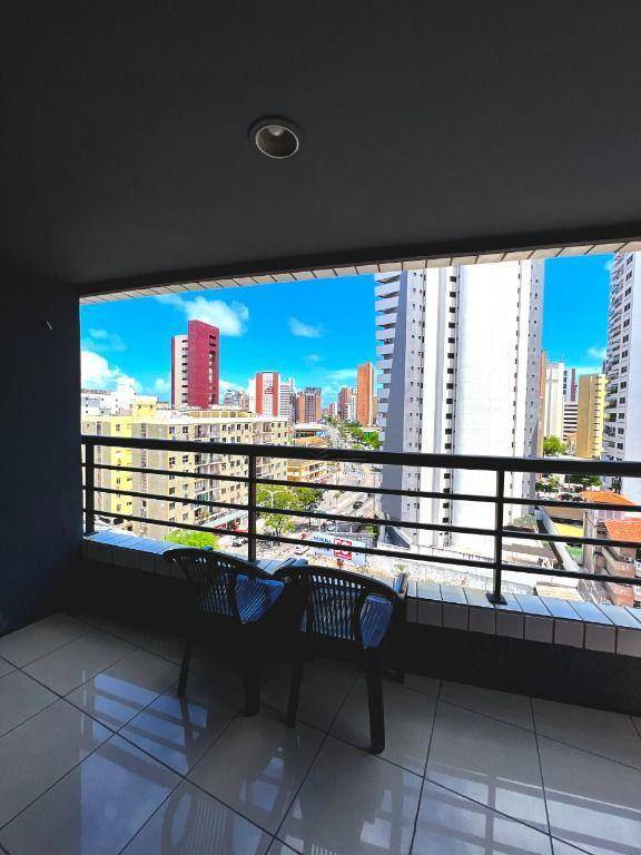 Flat com 1 dormitório, 68 m² - venda por R$ 380.000,00 ou aluguel por R$ 180,00/dia - Meireles - Fortaleza/CE