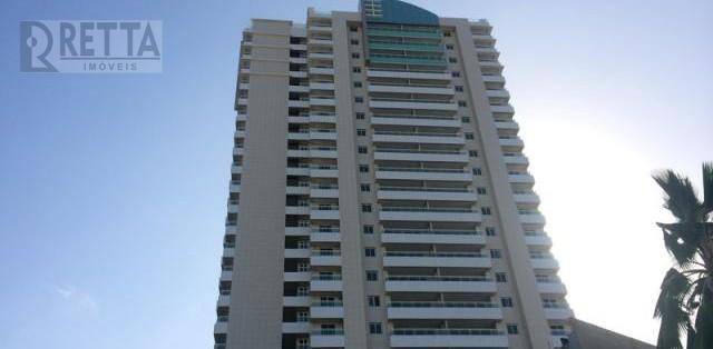 Apartamento com 3 dormitórios para alugar, 98 m² por R$ 5.226,32/mês - Aldeota - Fortaleza/CE