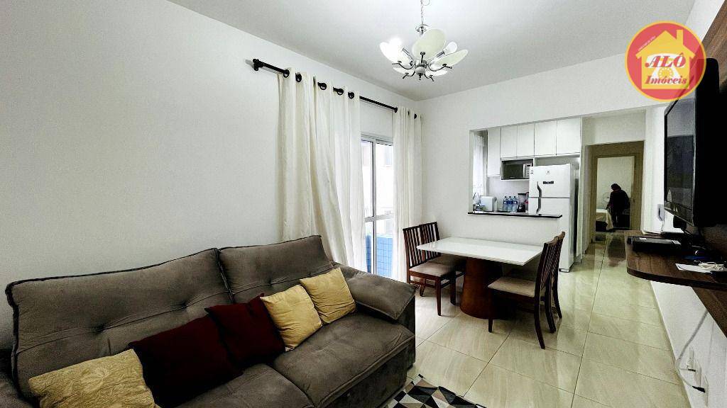 Apartamento com 1 quarto à venda, 44 m² por R$ 289.000 - Aviação - Praia Grande/SP