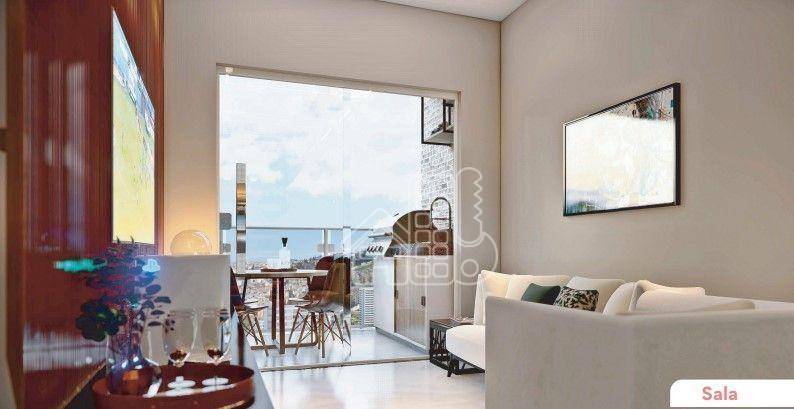 Apartamento com 3 dormitórios à venda, 75 m² por R$ 354.600,00 - Boaçu - São Gonçalo/RJ
