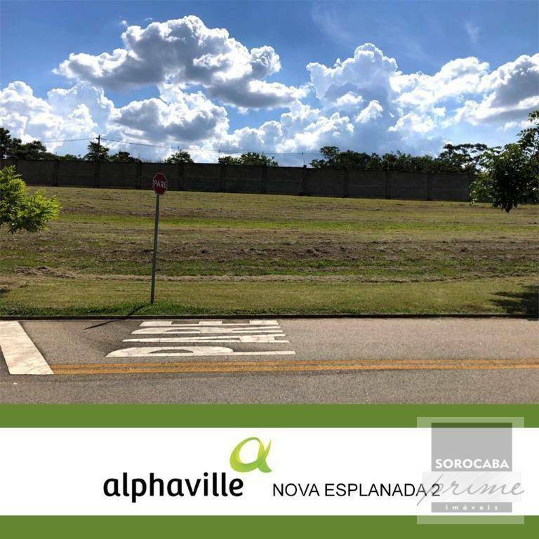 Terreno à venda, 526 m² por R$ 685.000,00 - Alphaville Nova Esplanada II - Votorantim/SP