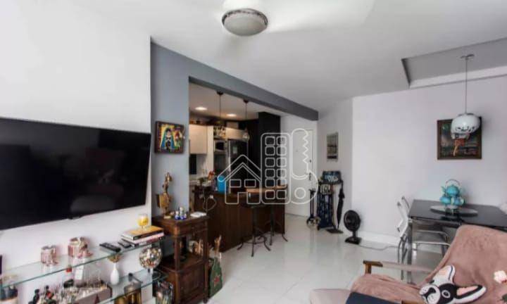 Apartamento com 2 dormitórios à venda, 75 m² por R$ 580.000,00 - Icaraí - Niterói/RJ