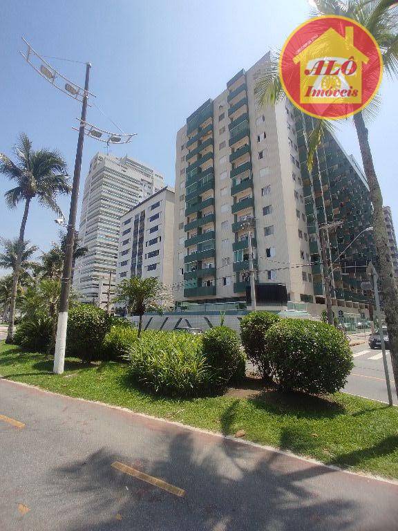 Apartamento com vista mar 1 dormitório à venda, 45 m² por R$ 260.000 - Canto do Forte - Praia Grande/SP