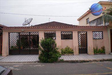 Casa Isolada, Vila Mirim, Praia Grande - CA0169.