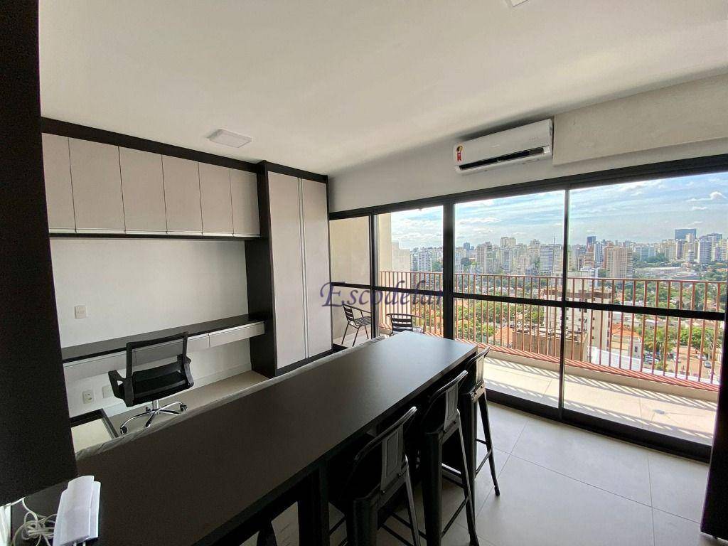 Apartamento para alugar, 30 m² por R$ 3.827,00/mês - Perdizes - São Paulo/SP