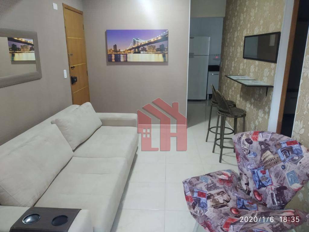 Apartamento com 1 dormitório à venda, 50 m² por R$ 260.000,00 - Vila Voturuá - São Vicente/SP