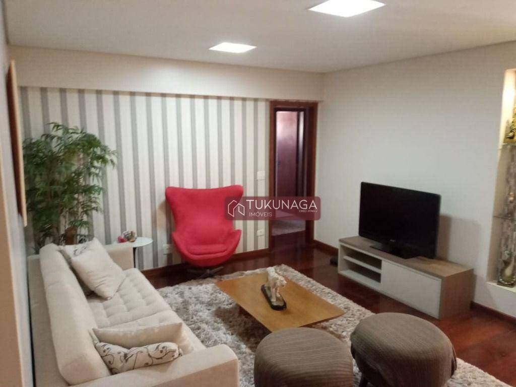 Apartamento com 3 dormitórios para alugar, 136 m² por R$ 6.035/mês - Vila Galvão - Guarulhos/SP