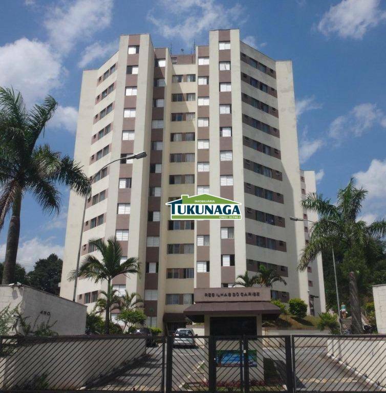 Apartamento para alugar, 54 m² por R$ 1.700,00/mês - Jardim Terezópolis - Guarulhos/SP