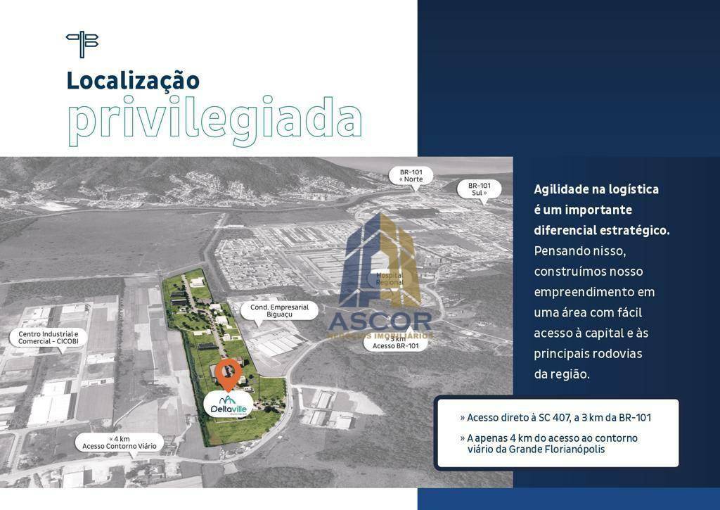 Terreno à venda, 900 m² por R$ 512.000,00 - Bairro Deltaville - Biguaçu/SC