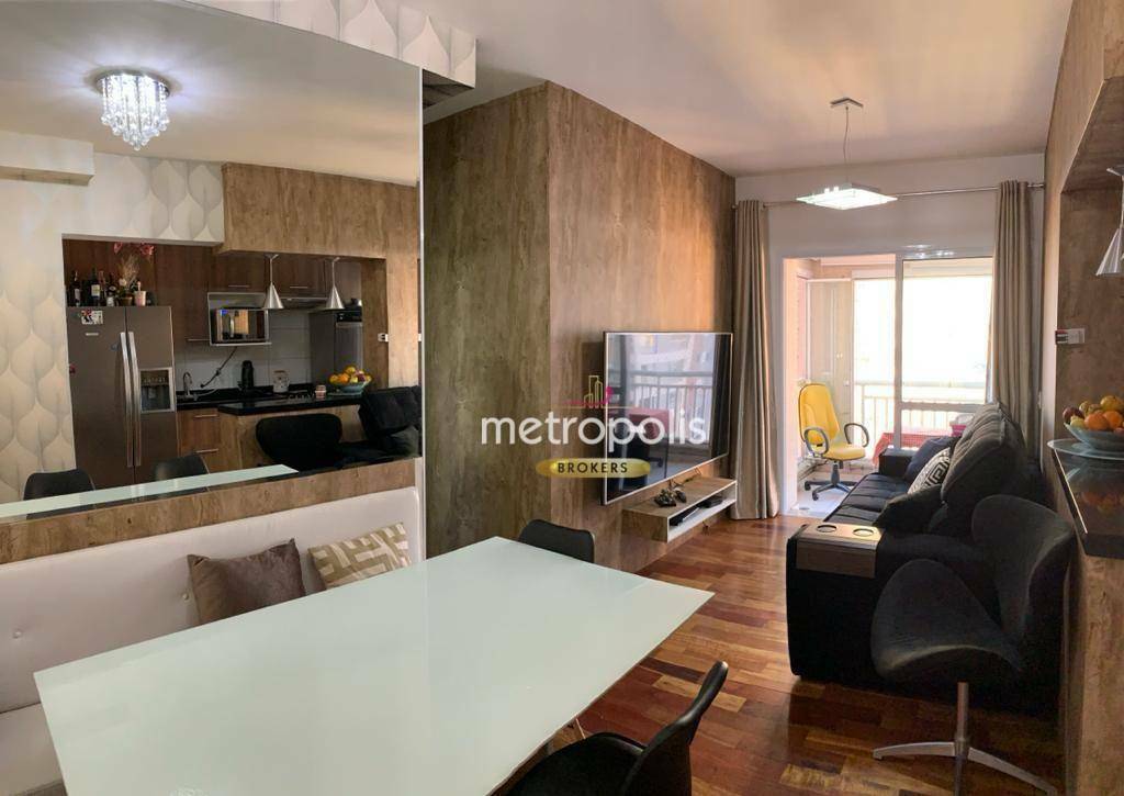 Apartamento à venda, 67 m² por R$ 638.000,00 - Vila Homero Thon - Santo André/SP