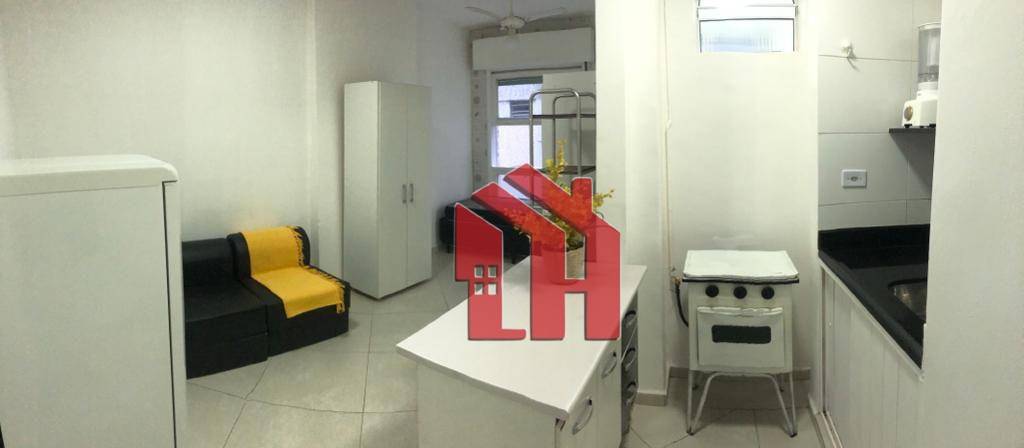 Kitnet com 1 dormitório à venda, 21 m² por R$ 200.000,00 - Aparecida - Santos/SP