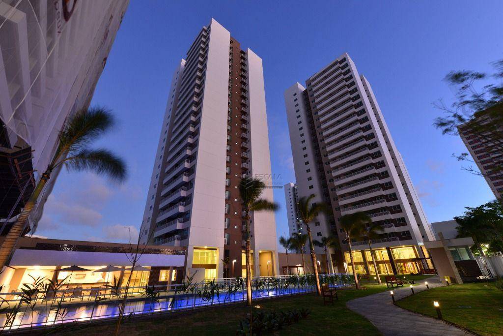 Apartamento com 3 quartos à venda, 94 m², 2 vagas, área de lazer, financia - Presidente Kennedy - Fortaleza/CE