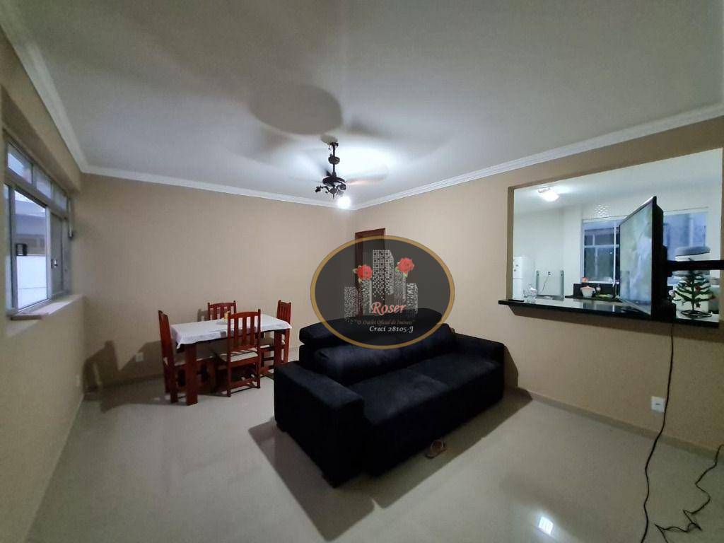 Apartamento para alugar, 110 m² por R$ 4.300,02/mês - Embaré - Santos/SP