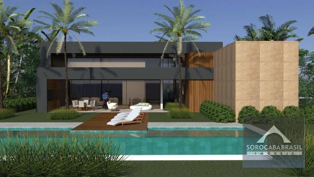 Casa com 4 dormitórios à venda, 430 m² por R$ 3.400.000 - Lago Azul Condomínio e Golfe Clube - Sorocaba/SP.