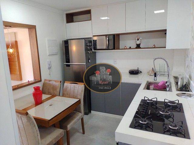 Apartamento com 3 dormitórios à venda, 75 m² por R$ 379.000,00 - Estuário - Santos/SP