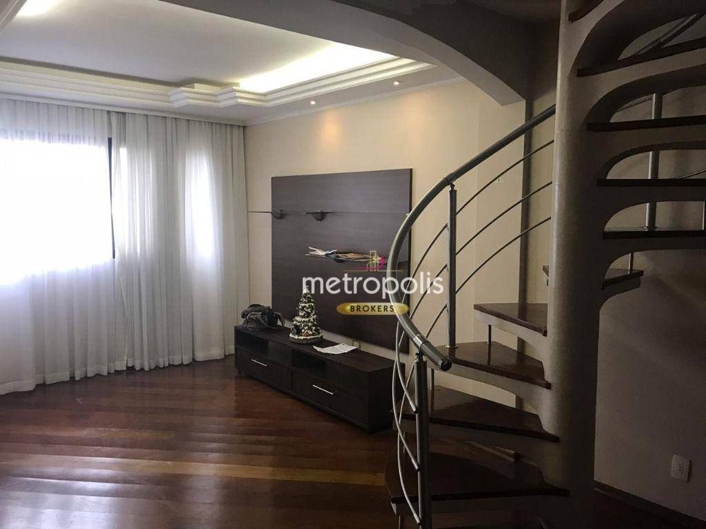 Cobertura com 3 dormitórios à venda, 180 m² por R$ 970.000,00 - Fundação - São Caetano do Sul/SP
