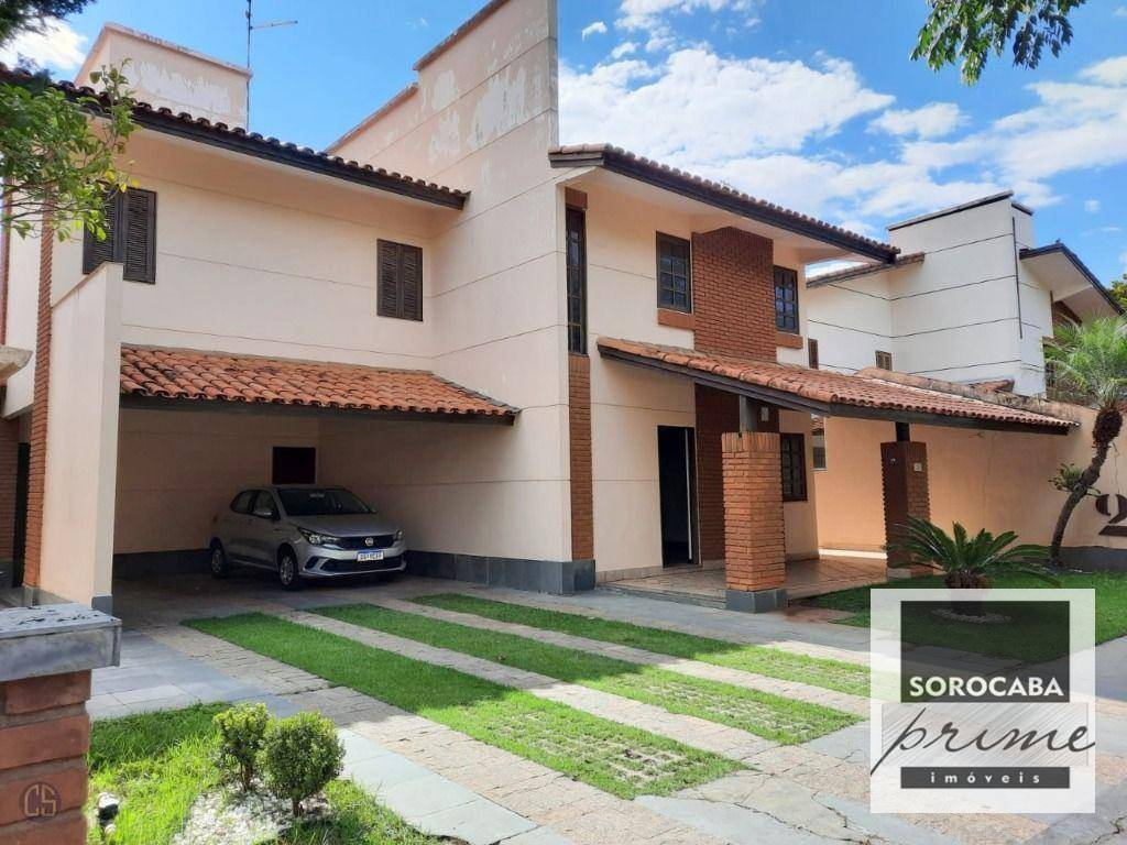 Sobrado com 3 dormitórios à venda, 241 m² por R$ 730.000,00 - Condomínio Green Garden - Sorocaba/SP