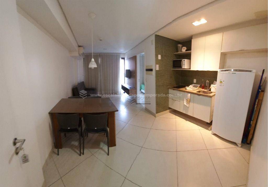 Apartamento com 1 dormitório para alugar, 40 m² por R$ 180,00/dia - Meireles - Fortaleza/CE