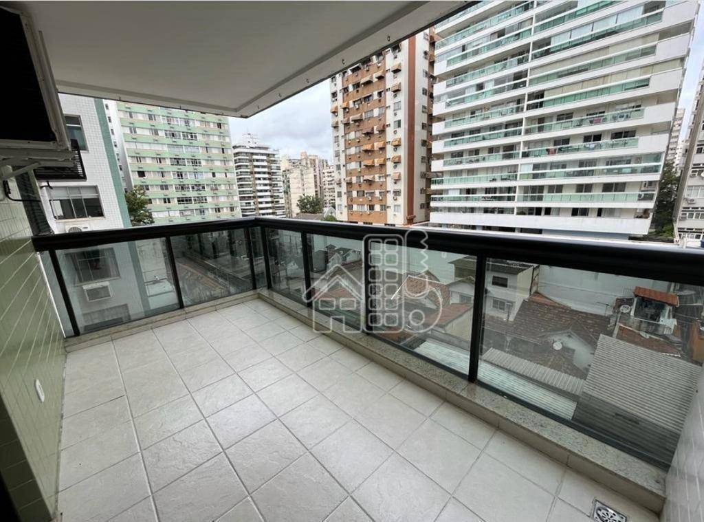 Apartamento com 2 dormitórios à venda, 84 m² por R$ 1.100.000,00 - Icaraí - Niterói/RJ