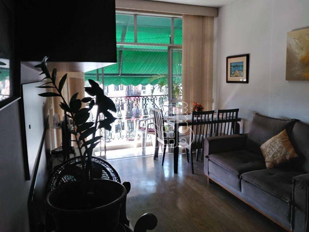 Apartamento com 2 quartos sendo 01 suite e garagem própria  à venda, 73 m² por R$ 470.000 - Santa Rosa - Niterói/RJ