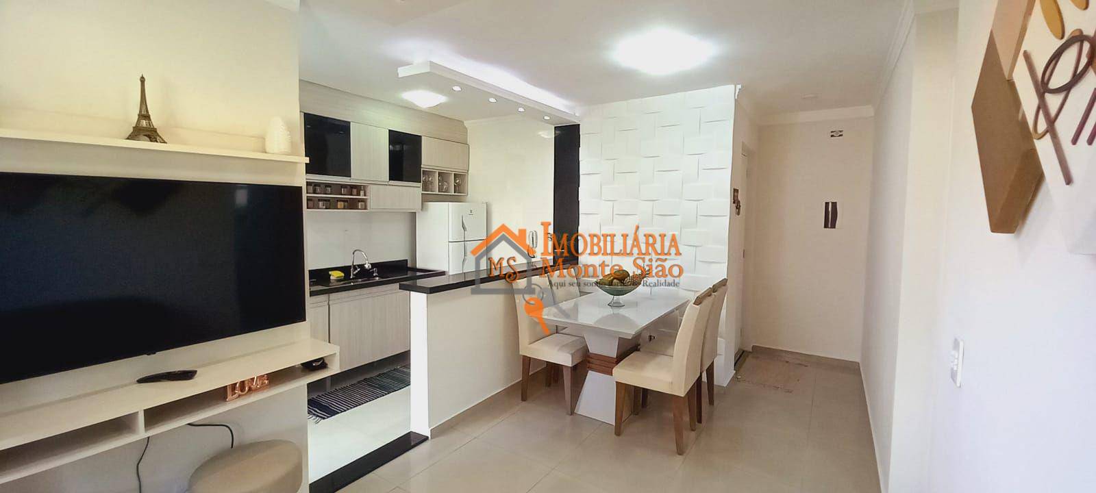 Apartamento com 2 dormitórios à venda, 50 m² por R$ 233.000,00 - Jardim Guilhermino - Guarulhos/SP