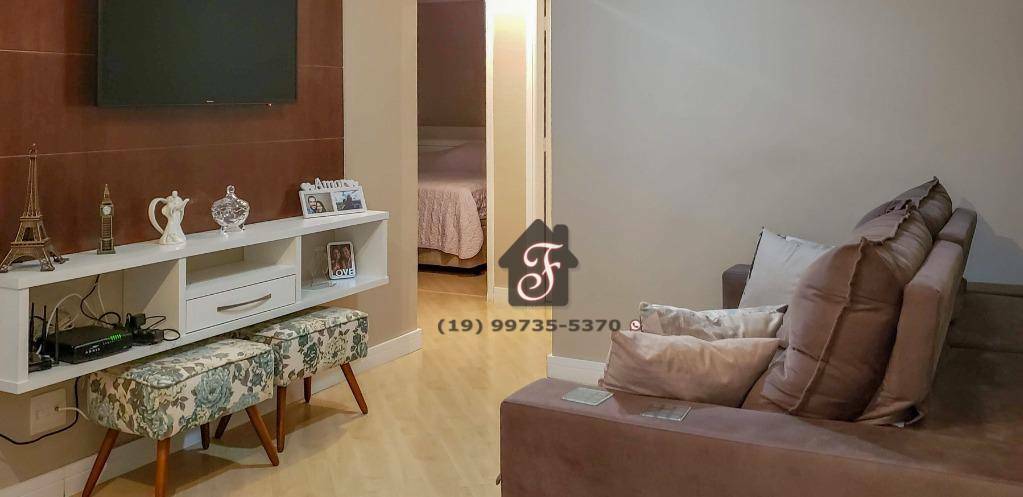 Apartamento com 3 dormitórios à venda, 57 m² por R$ 290.000,00 - Vila Industrial - Campinas/SP
