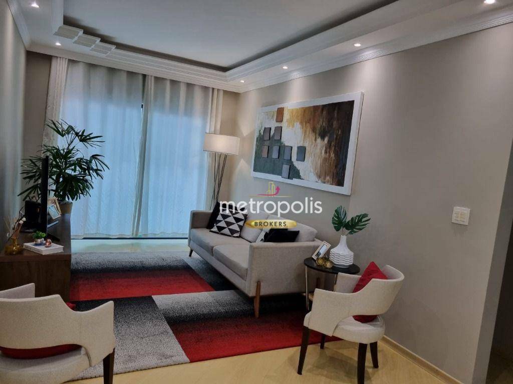 Apartamento à venda, 104 m² por R$ 600.100,00 - Vila Alzira - Santo André/SP