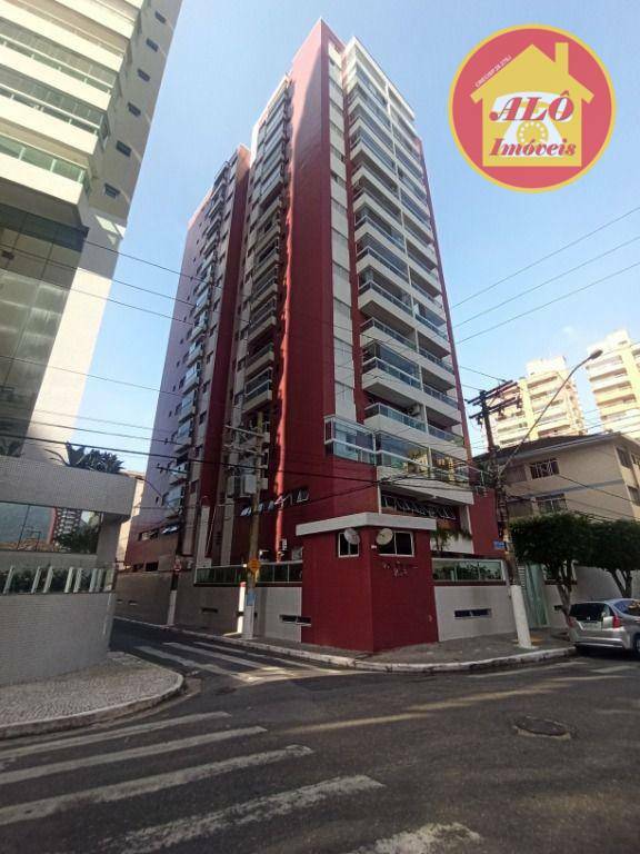 Apartamento com 3 quartos à venda, 106 m² por R$ 780.000 - Canto do Forte - Praia Grande/SP