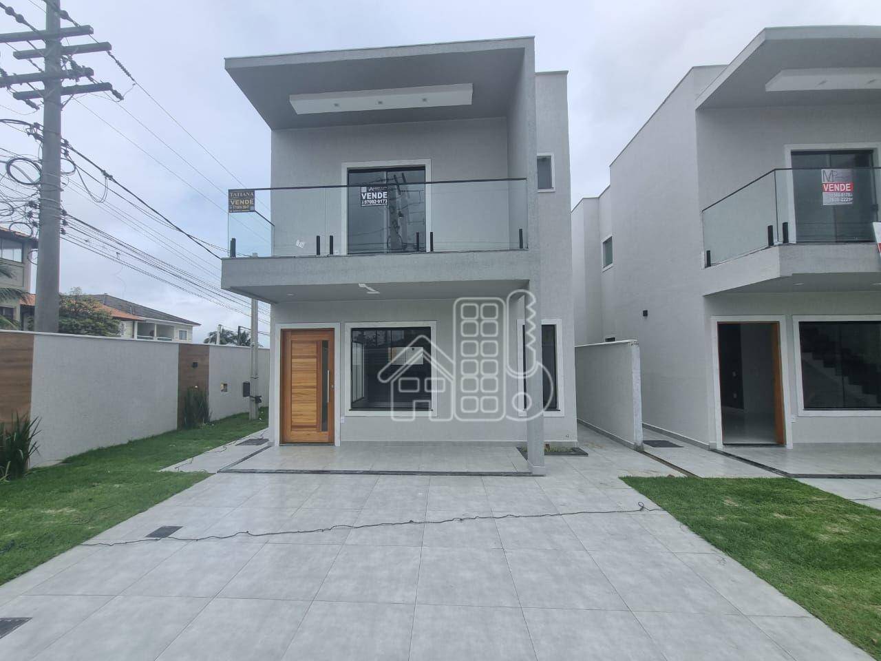 Casa com 3 dormitórios à venda, 105 m² por R$ 486.000,01 - Barroco (Itaipuaçu) - Maricá/RJ