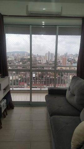 Apartamento com 1 dormitório à venda, 50 m² por R$ 370.000,00 - Vila Matias - Santos/SP