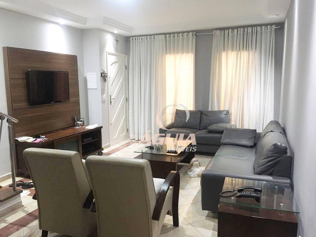 Sobrado com 3 dormitórios à venda, 175 m² por R$ 628.000,00 - Parque Marajoara - Santo André/SP