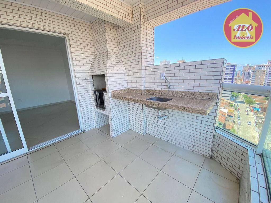 Apartamento com 3 quartos  à venda, 131 m² por R$ 897.000 - Vila Guilhermina - Praia Grande/SP