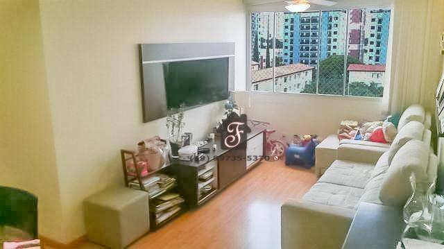 Apartamento com 3 dormitórios à venda, 78 m² por R$ 350.000 - Jardim Guanabara - Campinas/SP