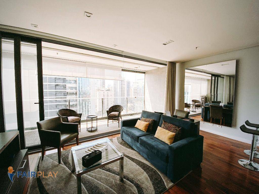 Apartamento com 1 dormitório para alugar, 62 m² por R$ 10.420,00/mês - Vila Olímpia - São Paulo/SP