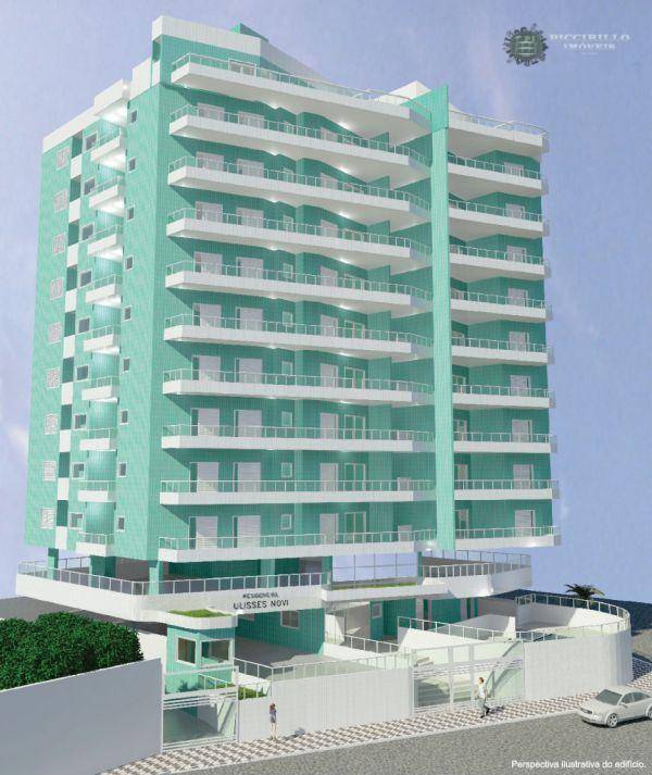 Apartamento residencial com 1 dormitório Balneário Flórida, Praia Grande.