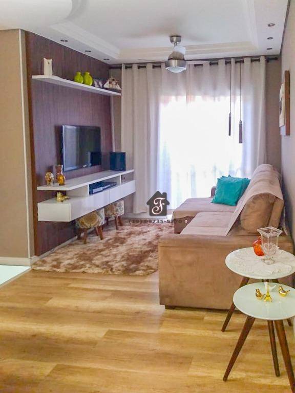 Apartamento com 3 dormitórios à venda, 74 m² por R$ 395.000,00 - São Bernardo - Campinas/SP