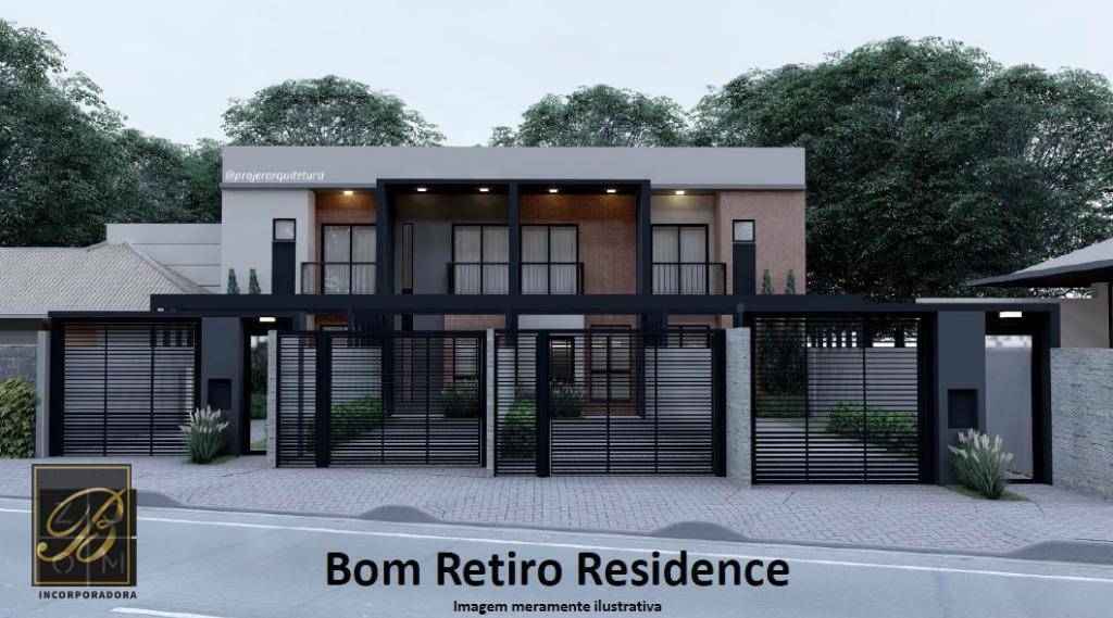 Sobrado com 3 dormitórios à venda, 100 m² por R$ 360.000 - Bom Retiro - Joinville/SC