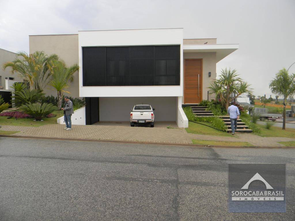 Casa com 4 dormitórios à venda, 362 m² por R$ 2.700.000 - Alphaville Nova Esplanada I - Votorantim/SP, próximo ao Shopping Iguatemi e Mercado Tauste.