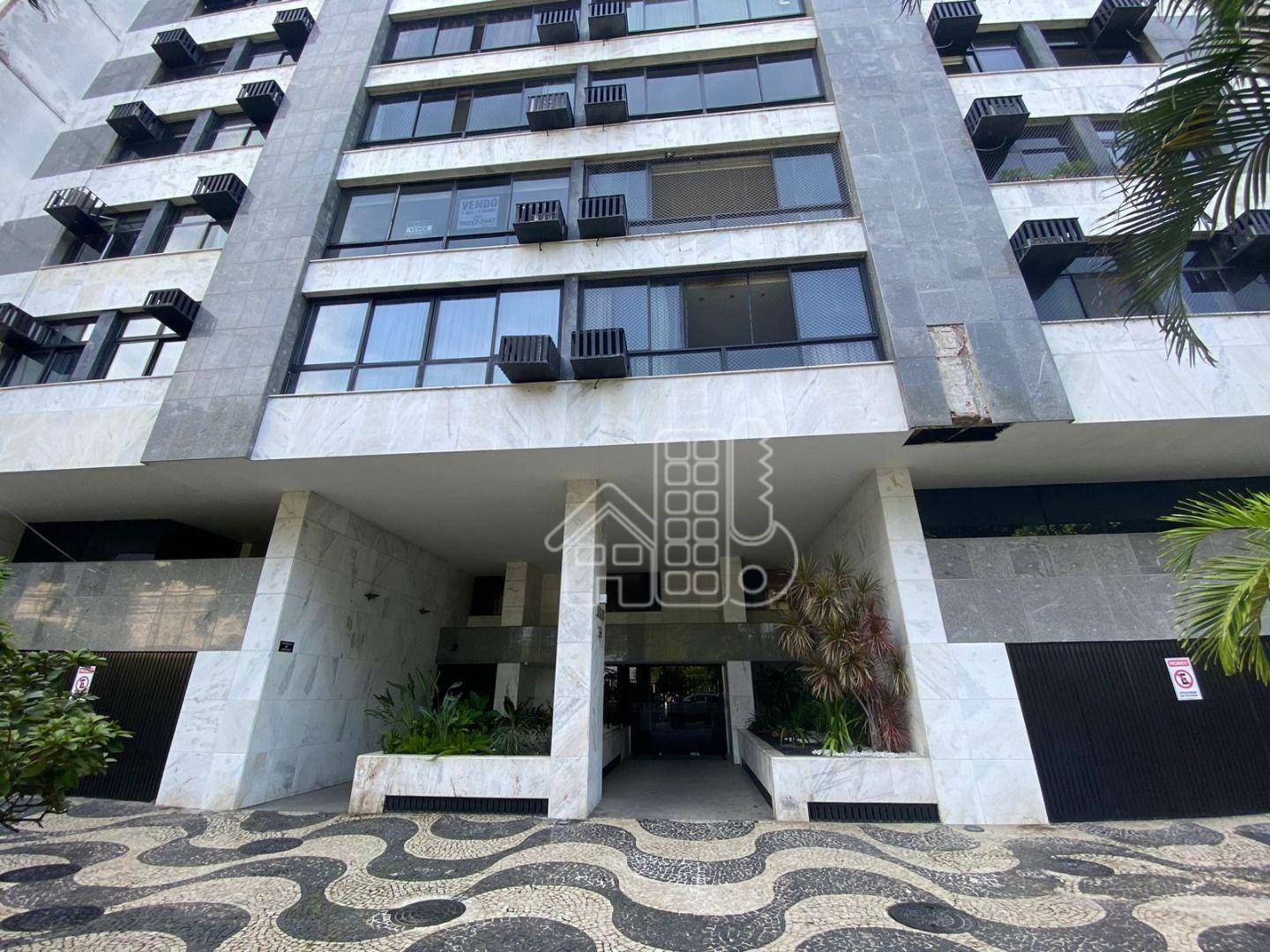Apartamento com 4 dormitórios à venda, 198 m² por R$ 1.350.000,00 - Icaraí - Niterói/RJ