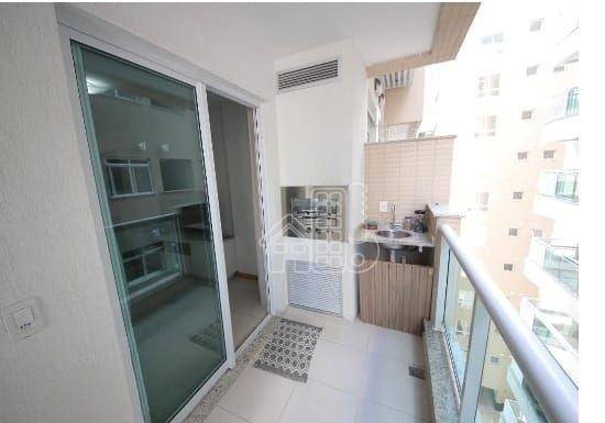 Apartamento com 2 quartos , varanda  gourmet , 68 m² por R$ 589. - Santa Rosa - Niterói/RJ