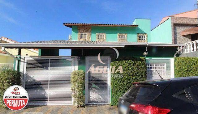 Sobrado com 3 dormitórios à venda, 282 m² por R$ 1.495.000,00 - Santa Maria - São Caetano do Sul/SP