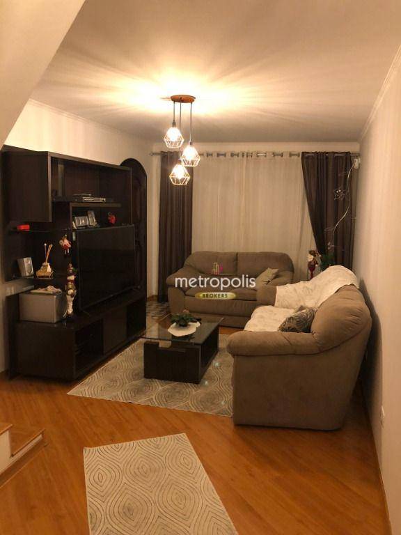 Sobrado com 3 dormitórios à venda, 153 m² por R$ 636.000,00 - Jardim Alvorada - Santo André/SP