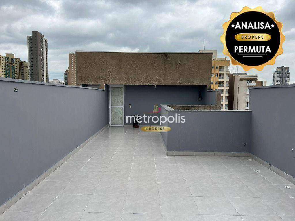 Cobertura à venda, 104 m² por R$ 410.000,00 - Campestre - Santo André/SP