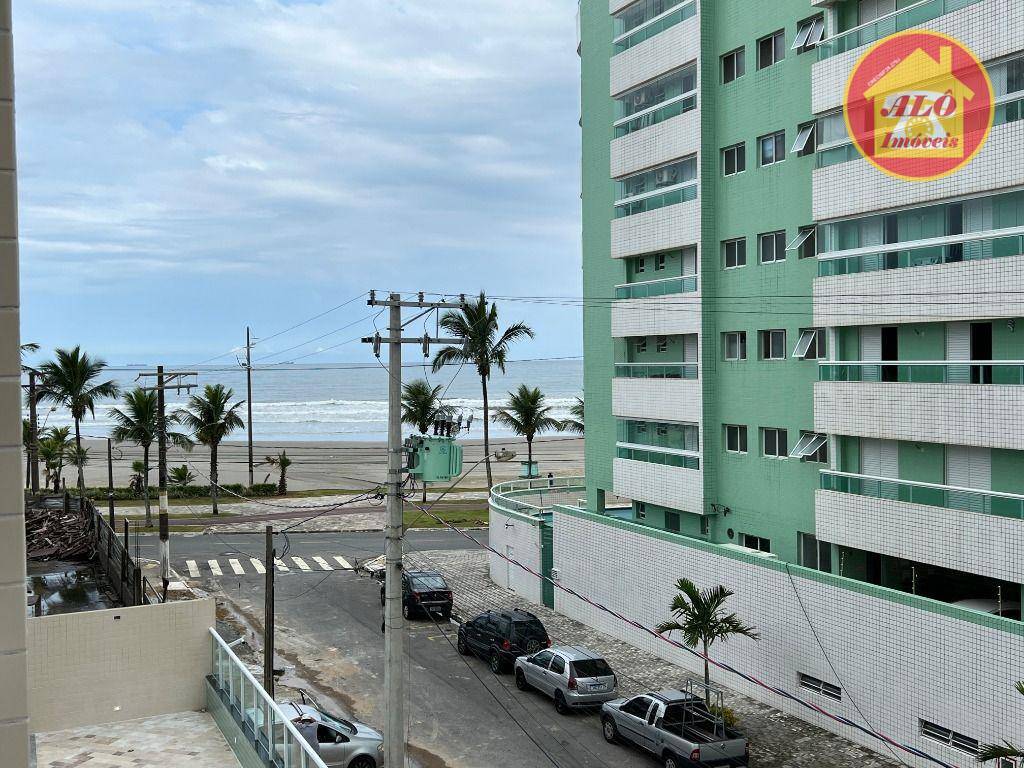 Apartamento vista mar com 2 dormitórios à venda, 78 m² por R$ 420.000 - Jardim Real - Praia Grande/SP