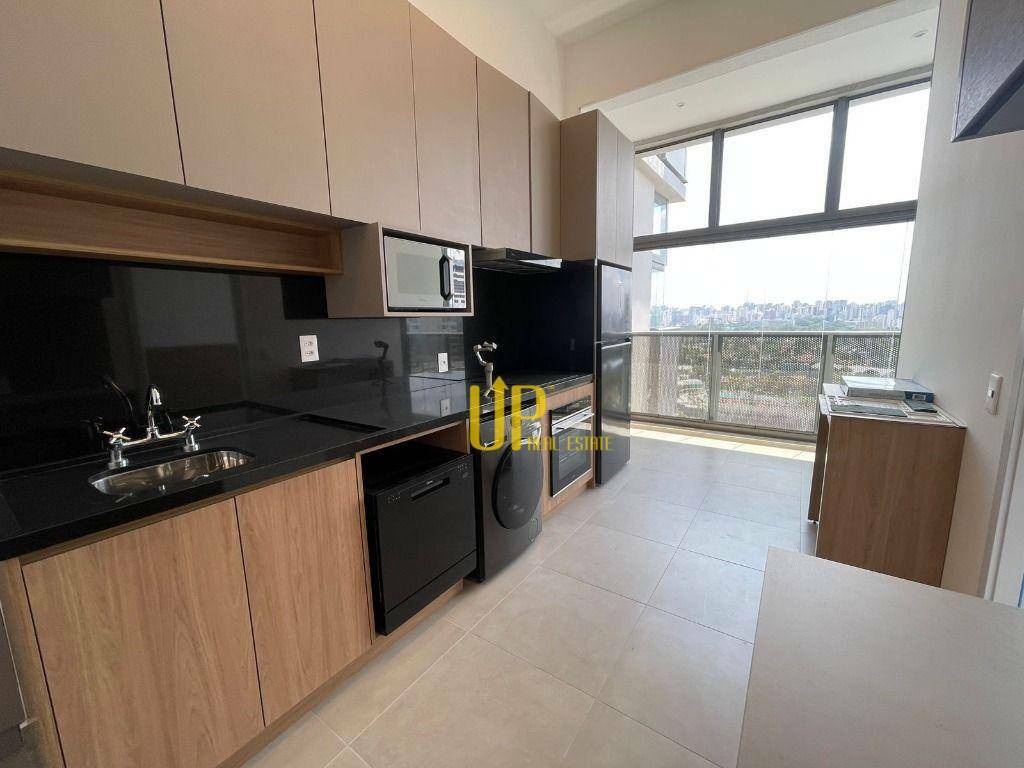 Apartamento com 1 dormitório para alugar, 40 m² por R$ 6.458,00/mês - Moema - São Paulo/SP