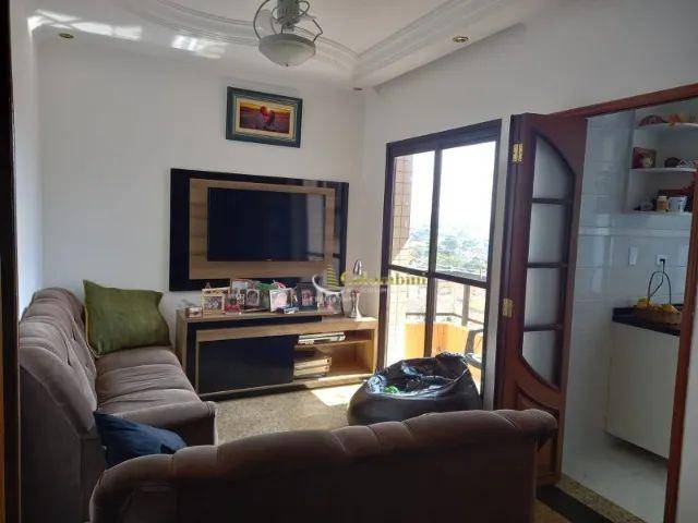 Apartamento com 3 dormitórios à venda, 83 m² por R$ 525.000 - Vila Scarpelli - Santo André/SP