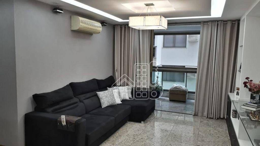 Apartamento com 4 dormitórios à venda, 180 m² por R$ 2.300.000,00 - Icaraí - Niterói/RJ